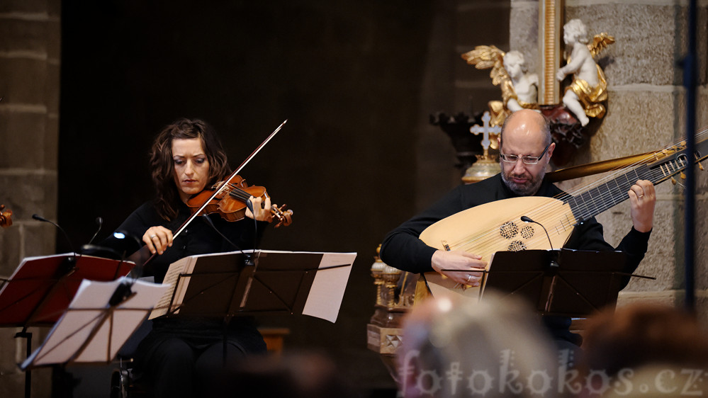 Accordone + Marco Beasley, Serge Goubioud, bazilika sv. Prokopa, Třebíč 2015
