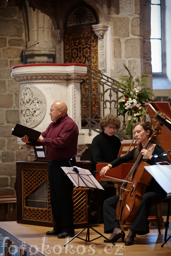 Accordone + Marco Beasley, Serge Goubioud, bazilika sv. Prokopa, Třebíč 2015