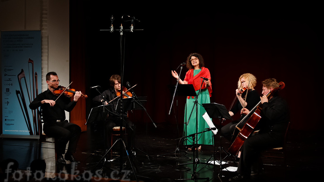 Iva Bittová & Mucha Quartet - Žďár nad Sázavou - Concentus Moraviae 2016