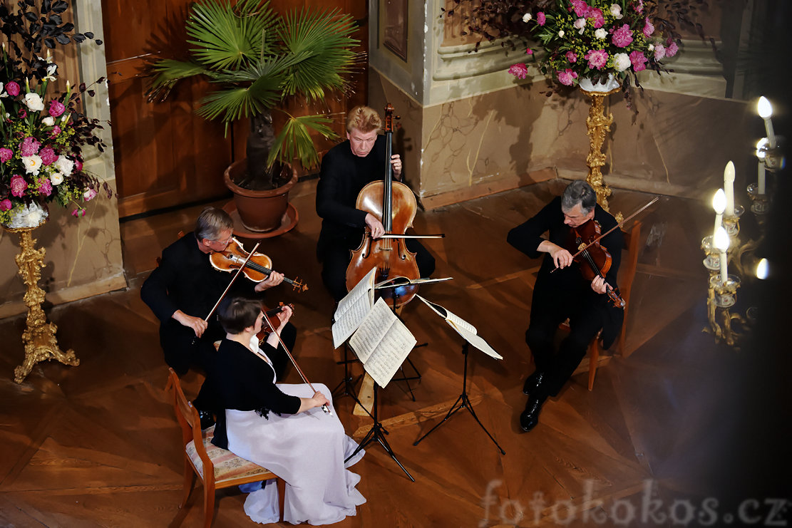 Concentus Moraviae - Rájec-Jestřebí - Pražákovo kvarteto 2016