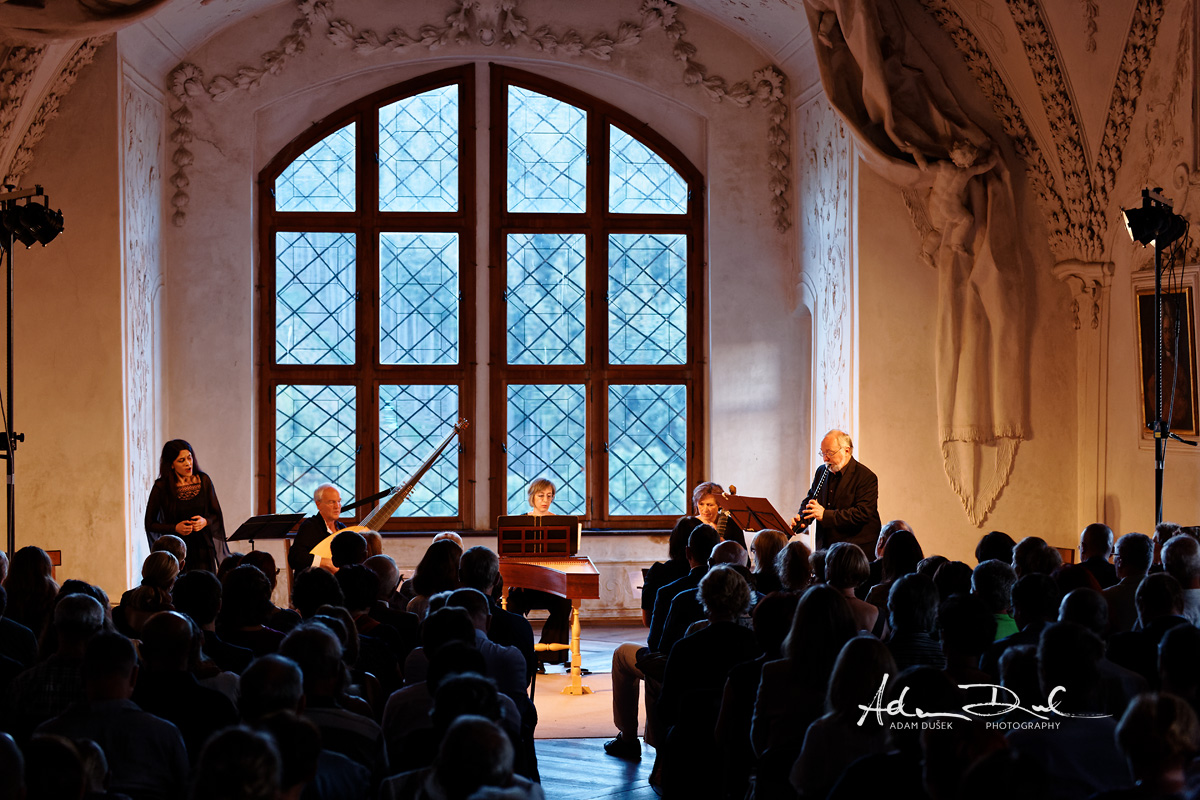 Koncert v rytířském sále na Pernšteně